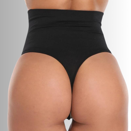 Women High Waist Thong with Belly Tummy Control